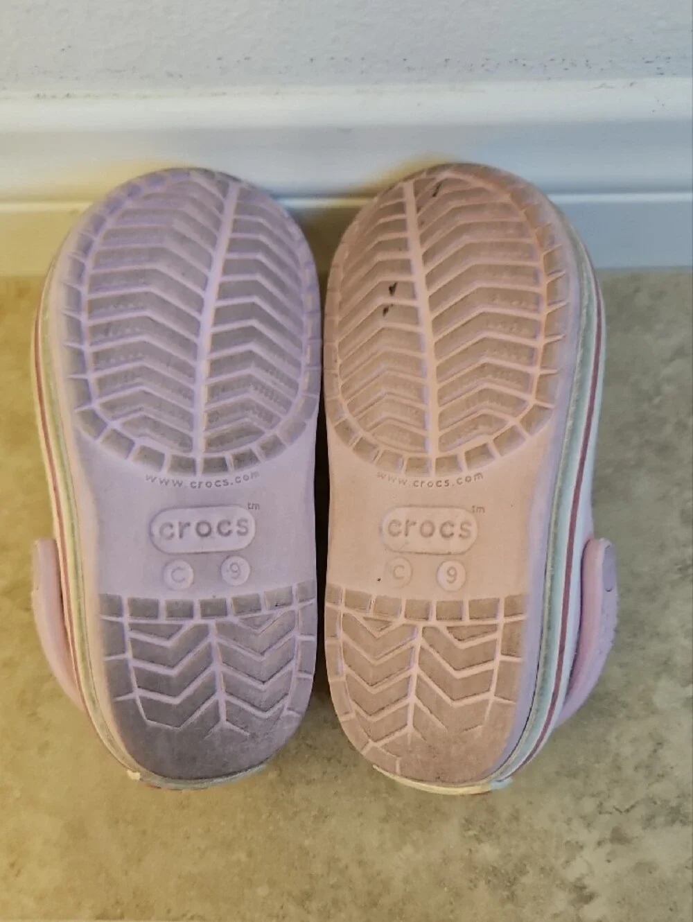Crocs Kids Ballerina Pink Casual Slip-On Clog Shoes
